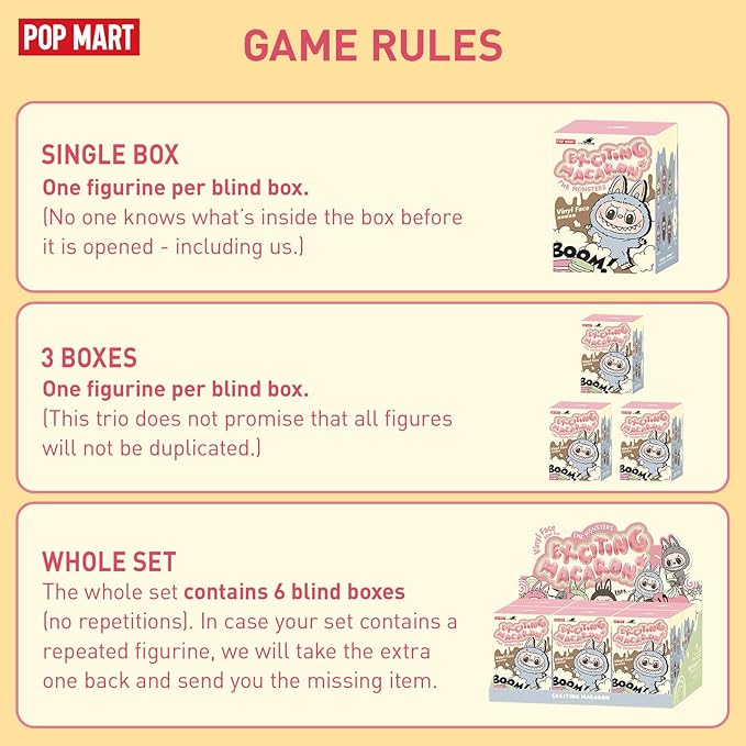 POP MART Lobubu – Collectible Vinyl Figure Blind Box
