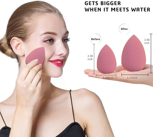 6pcs Mini Makeup Sponge Powder Cosmetic Puff