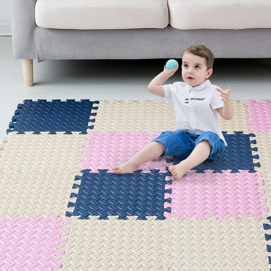 4/8Pcs Interlocking EVA Foam Floor Mats
