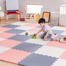 4/8Pcs Interlocking EVA Foam Floor Mats