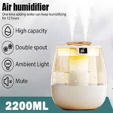 USB Portable Dual Nozzle Cold Fog Bedroom