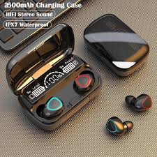 TWS M10 Wireless Bluetooth Headset with Charge