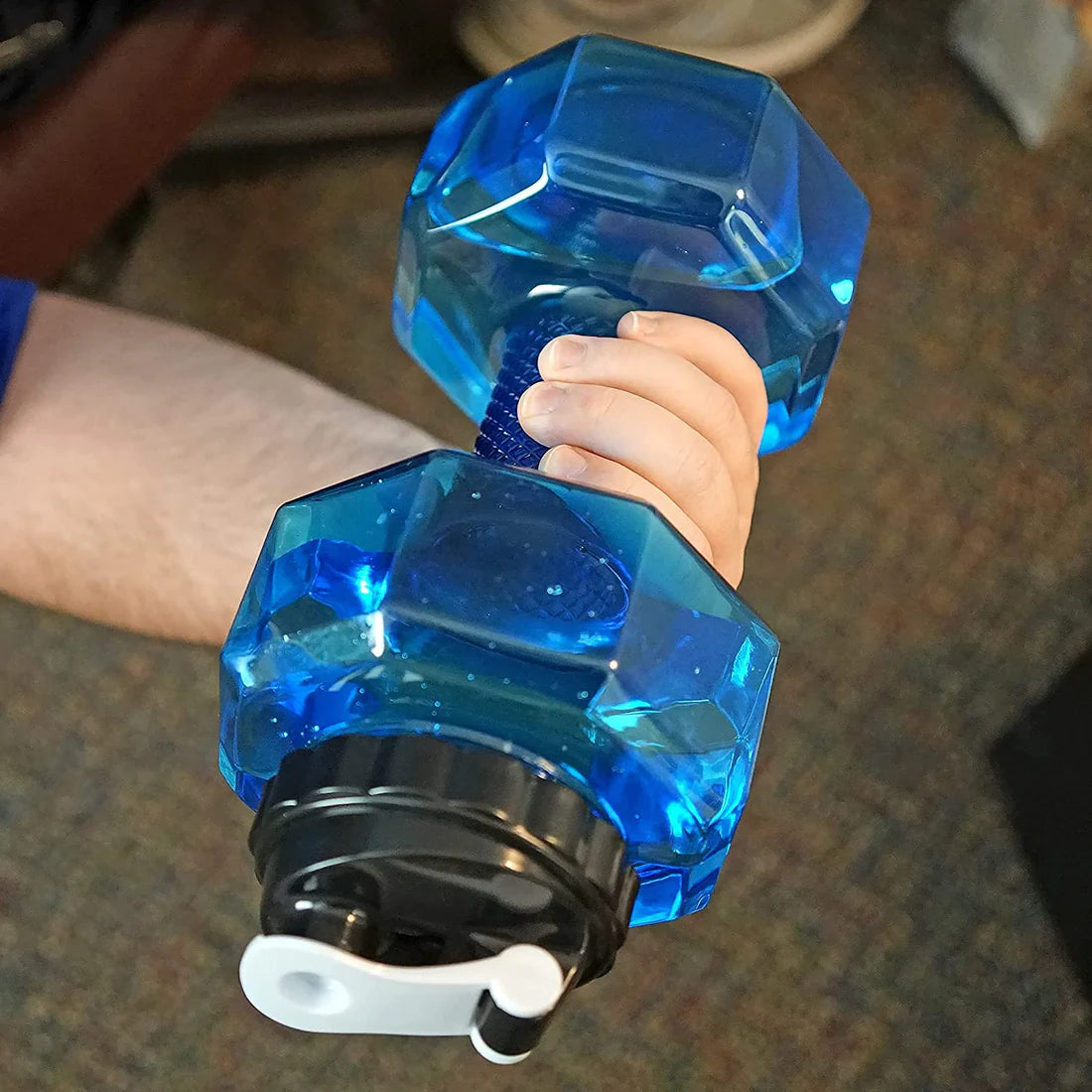 LORDEX - Dumbbell Shape Water Bottle