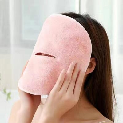 cold hot compress face towel wet