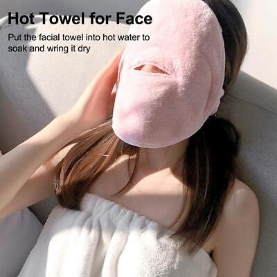 cold hot compress face towel wet